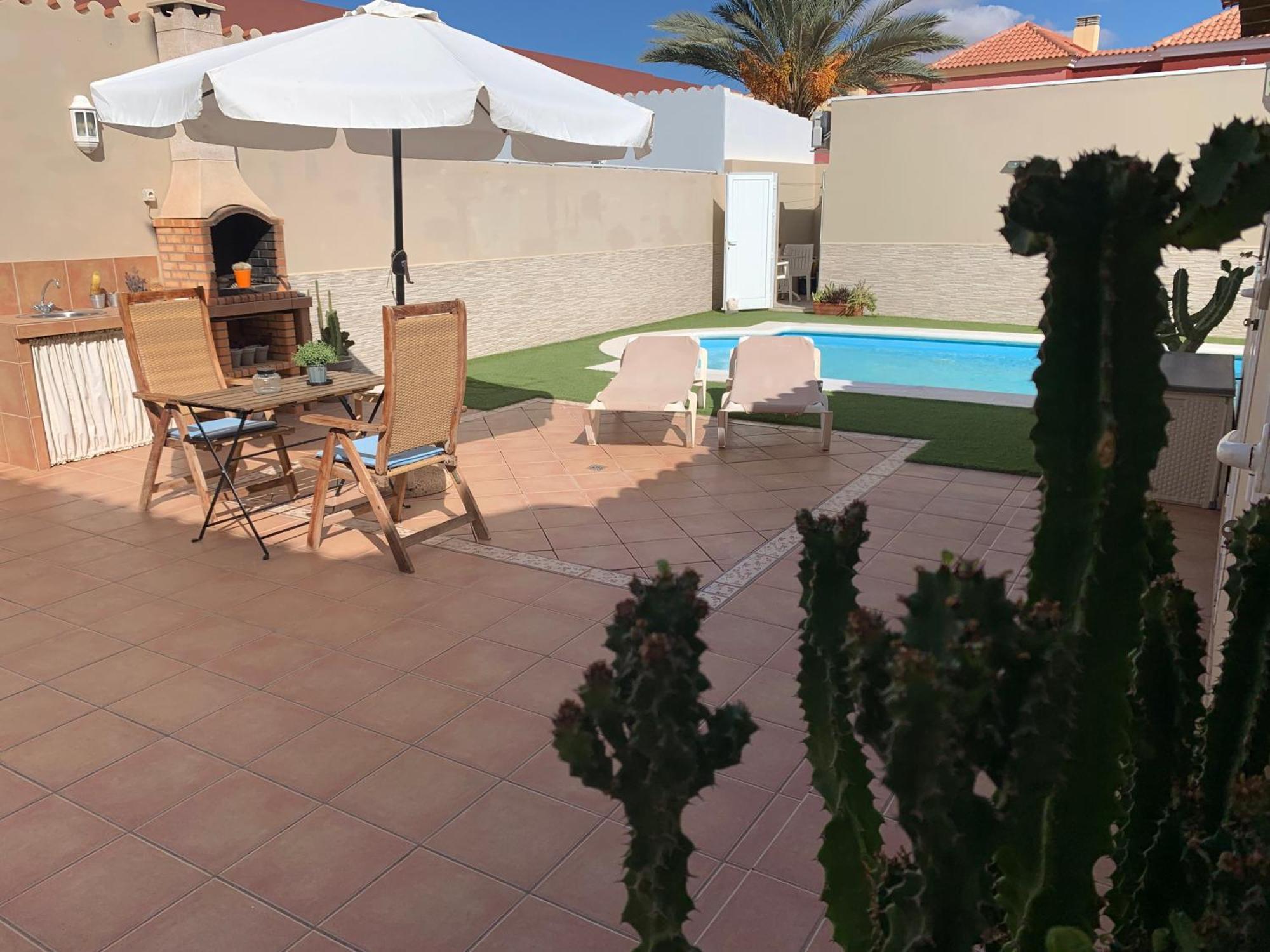 Mar&Mar, Apartamento Con Solarium Y Piscina Gran Tarajal Kültér fotó